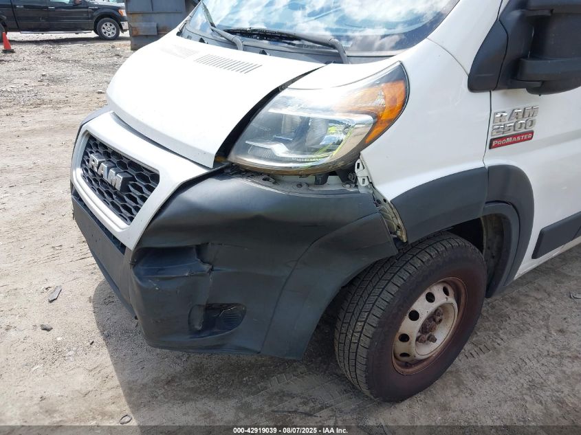 2019 Ram Promaster 2500 High Roof 159 Wb VIN: 3C6TRVDG1KE557895 Lot: 42919039