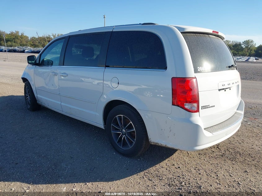 2017 Dodge Grand Caravan Sxt white van flexible 2C4RDGCG2HR842661 photo #4
