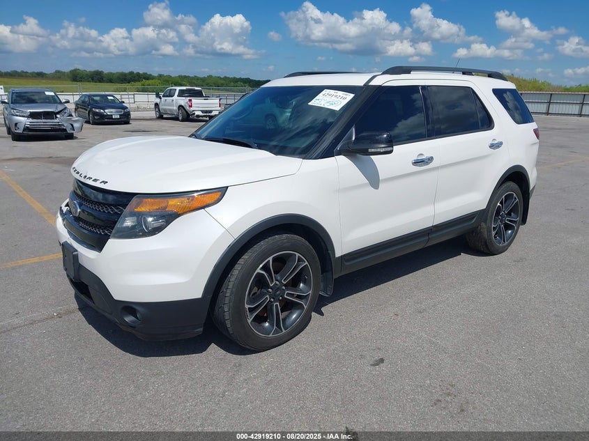 Vin: 1fm5k8gt5dgc24601, lot: 43412936, ford explorer sport 20132