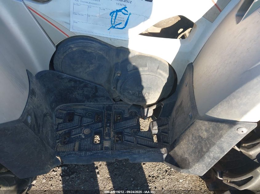 2022 Yamaha Yfm700 G VIN: 5Y4AMK2E4NA101015 Lot: 42919212