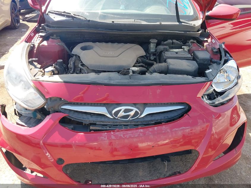 2012 Hyundai Accent Se VIN: KMHCU5AE1CU038046 Lot: 42919226