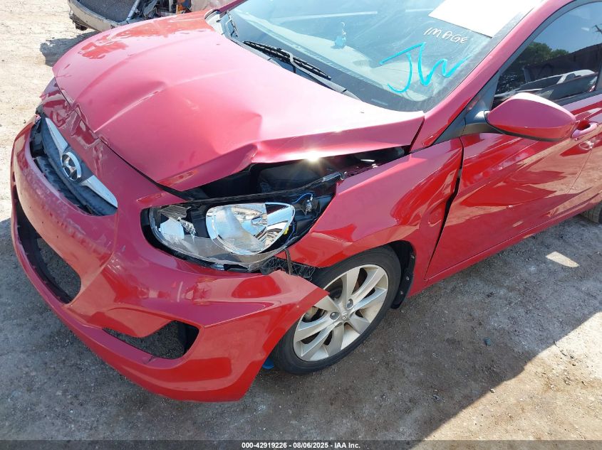 2012 Hyundai Accent Se VIN: KMHCU5AE1CU038046 Lot: 42919226