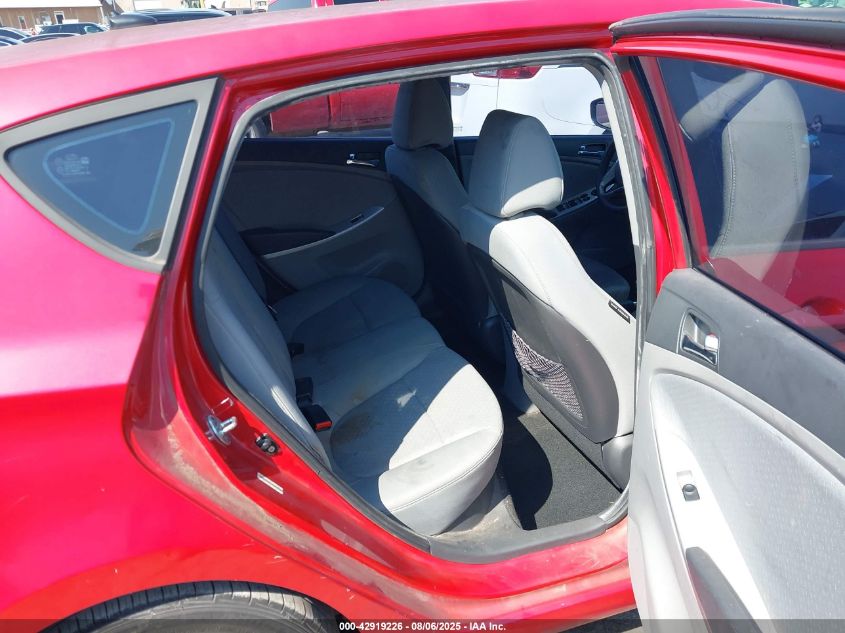 2012 Hyundai Accent Se VIN: KMHCU5AE1CU038046 Lot: 42919226