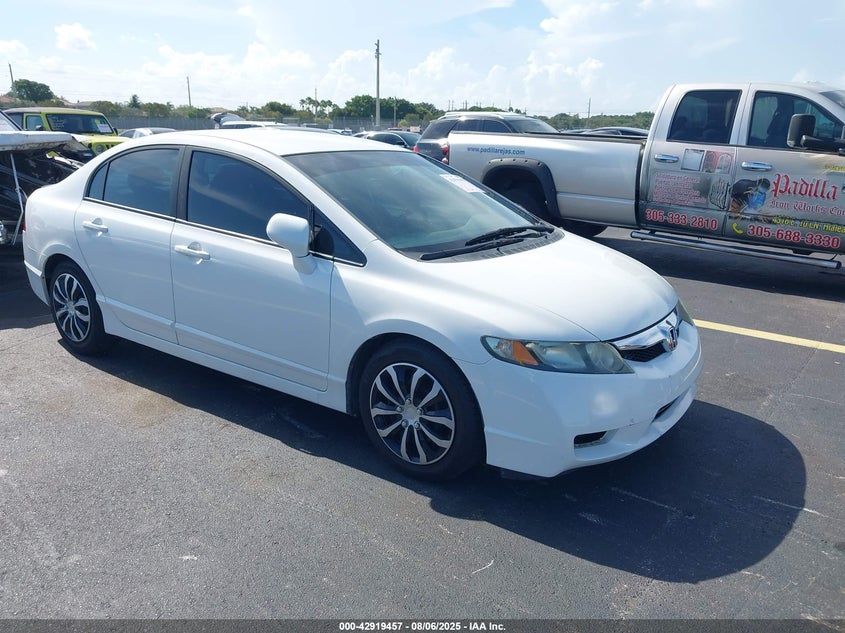 2HGFA1F54AH572462 2010 Honda Civic Lx auction photo 1