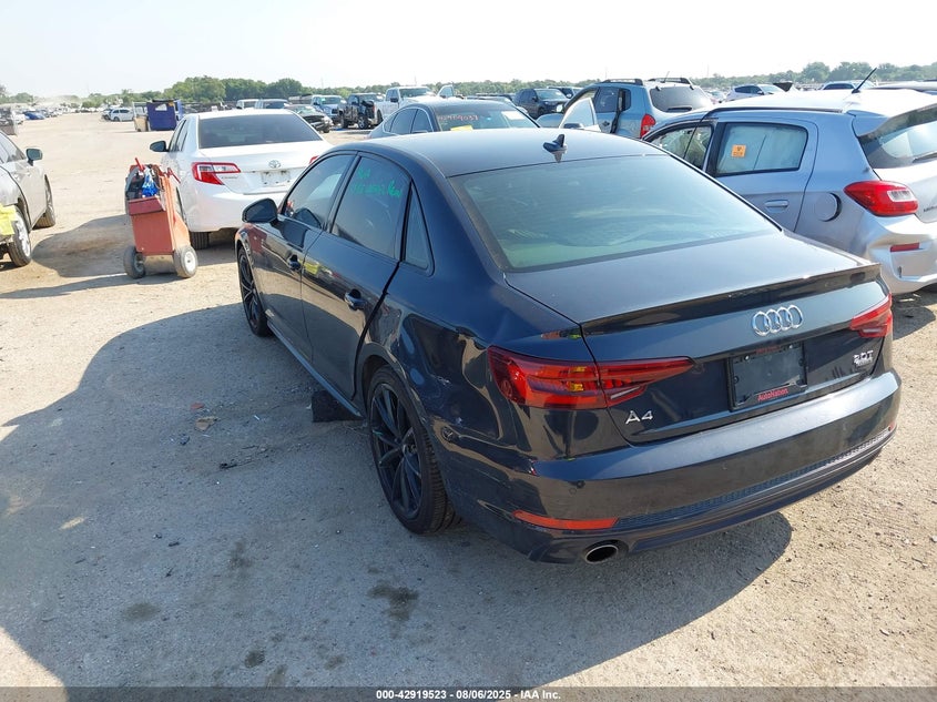 2018 AUDI A4 2.0T PREMIUM - WAUENAF40JA129808