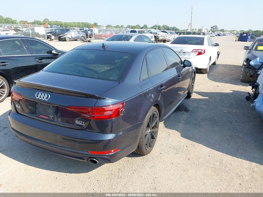 2018 AUDI A4 2.0T PREMIUM - WAUENAF40JA129808