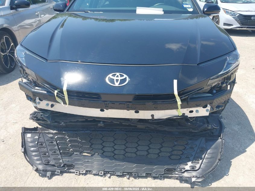 2025 Toyota Camry - 4T1DAACK6SU136738