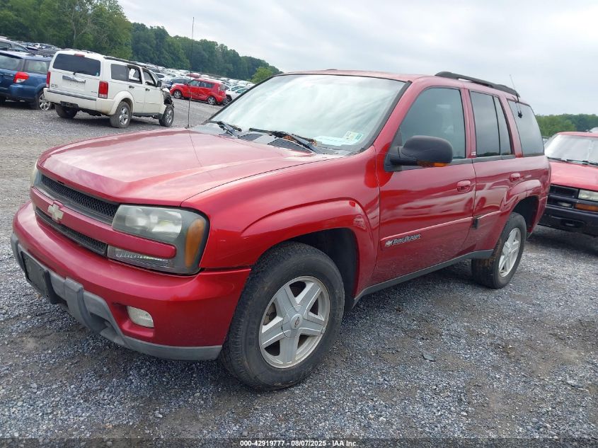 2002 Chevrolet Trailblazer VIN: 1GNDT13S822175168 Lot: 42919777