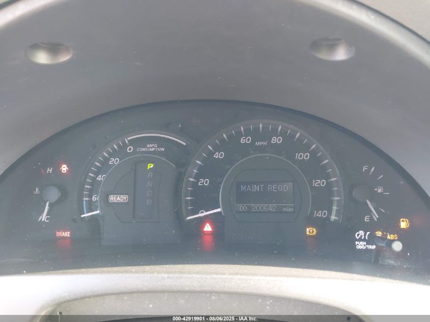 2007 Toyota Camry Hybrid VIN: 4T1BB46K77U010378 Lot: 42919901