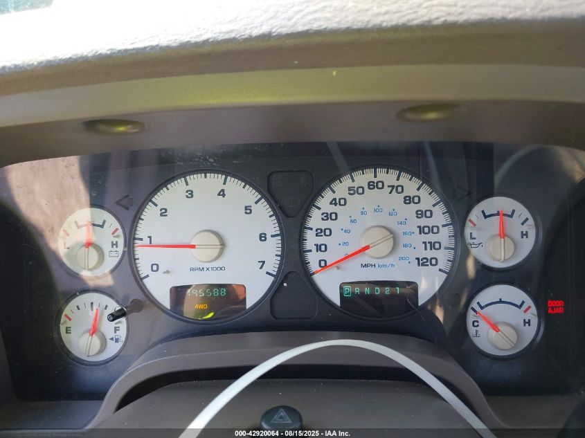 2004 Dodge Ram 1500 Slt/Laramie VIN: 1D7HU18D94S765888 Lot: 42920064