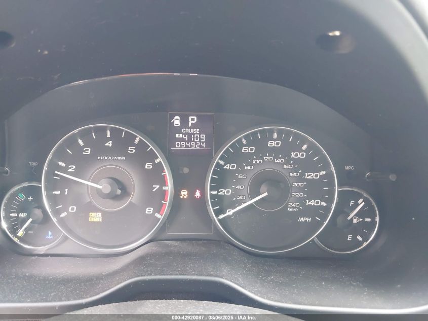 2012 Subaru Outback 2.5I Premium VIN: 4S4BRBCC5C3228106 Lot: 42920087