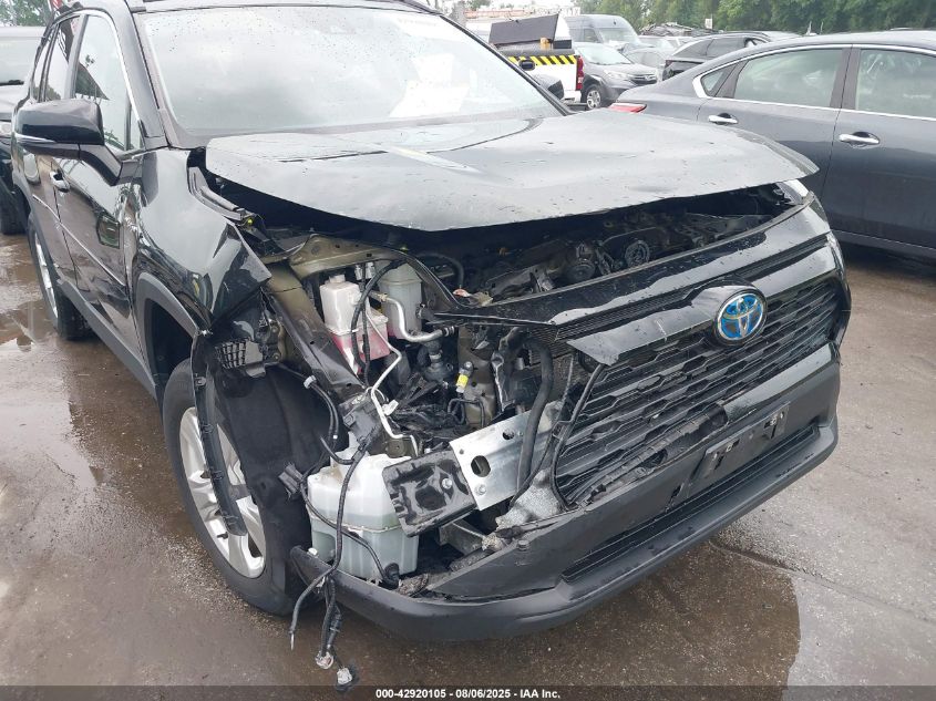 2021 Toyota Rav4 Hybrid Xle VIN: 2T3RWRFV6MW127401 Lot: 42920105