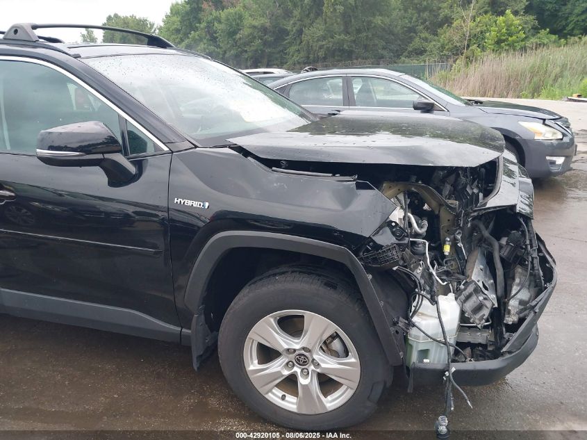 2021 Toyota Rav4 Hybrid Xle VIN: 2T3RWRFV6MW127401 Lot: 42920105
