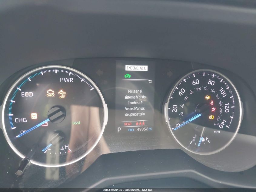 2021 Toyota Rav4 Hybrid Xle VIN: 2T3RWRFV6MW127401 Lot: 42920105