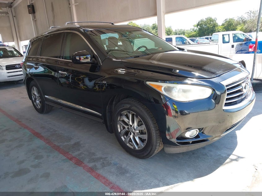 2015 Infiniti Qx60 black other gasoline 5N1AL0MN8FC501481 photo #1