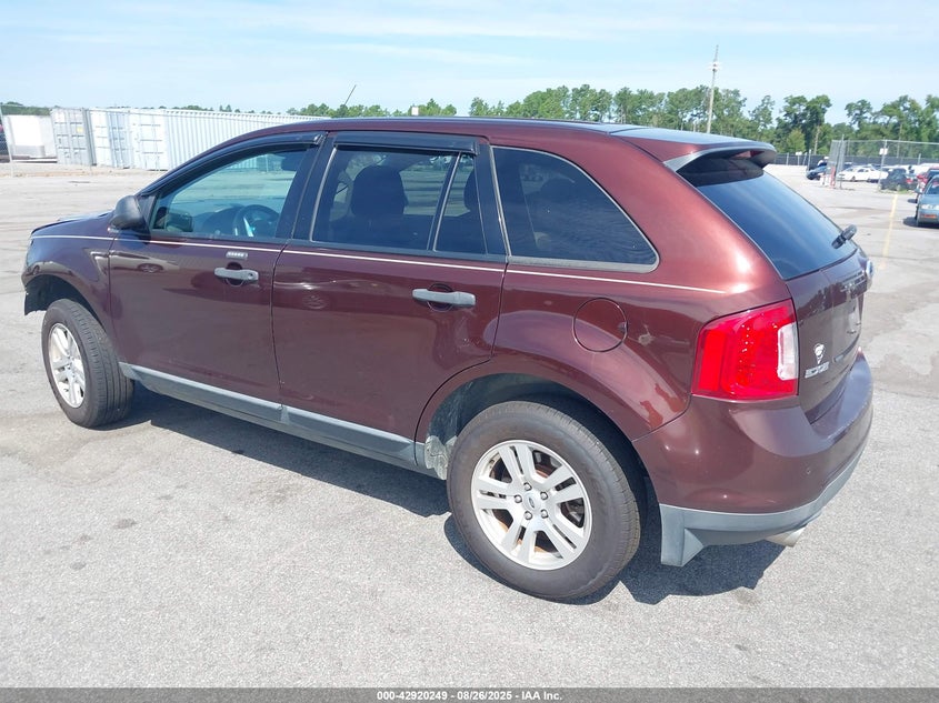 Vin: 2fmdk3gc5cba66894, lot: 43413975, ford edge se 20123