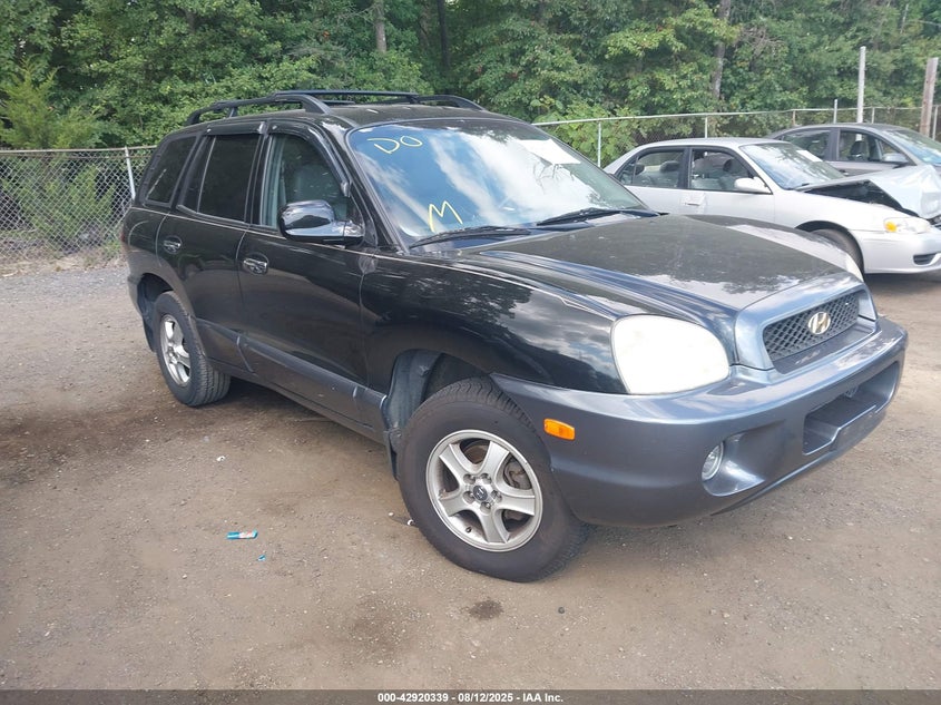 KM8SC13DX2U185685 2002 Hyundai Santa Fe Gls/Lx auction photo 1