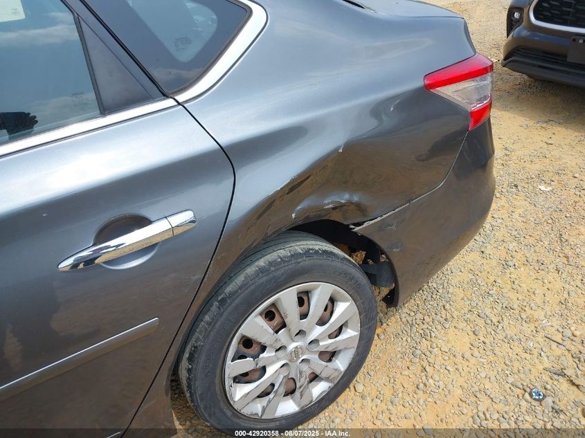 2016 Nissan Sentra Sv VIN: 3N1AB7APXGL671792 Lot: 42920358