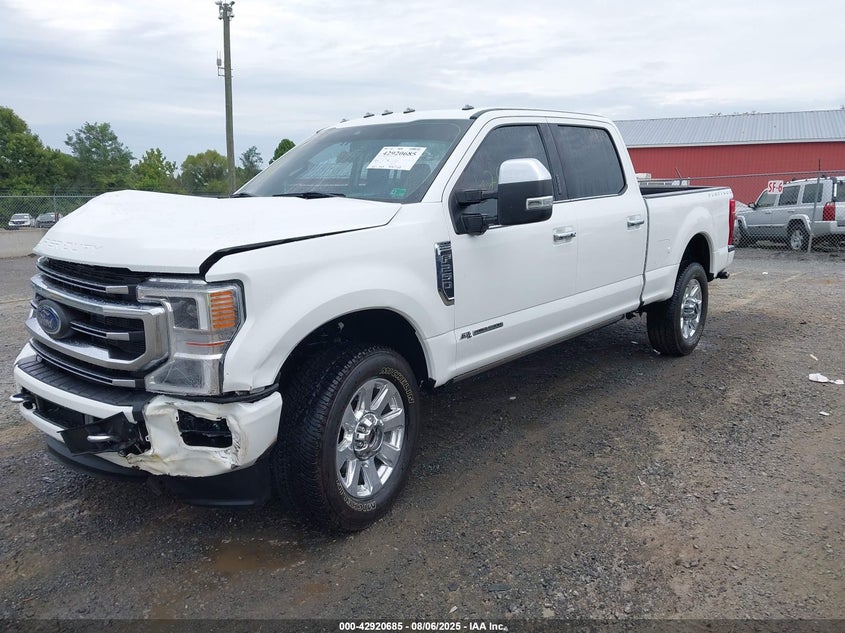 2022 FORD F-250 (VIN: 1FT8W2BT6NEC76701