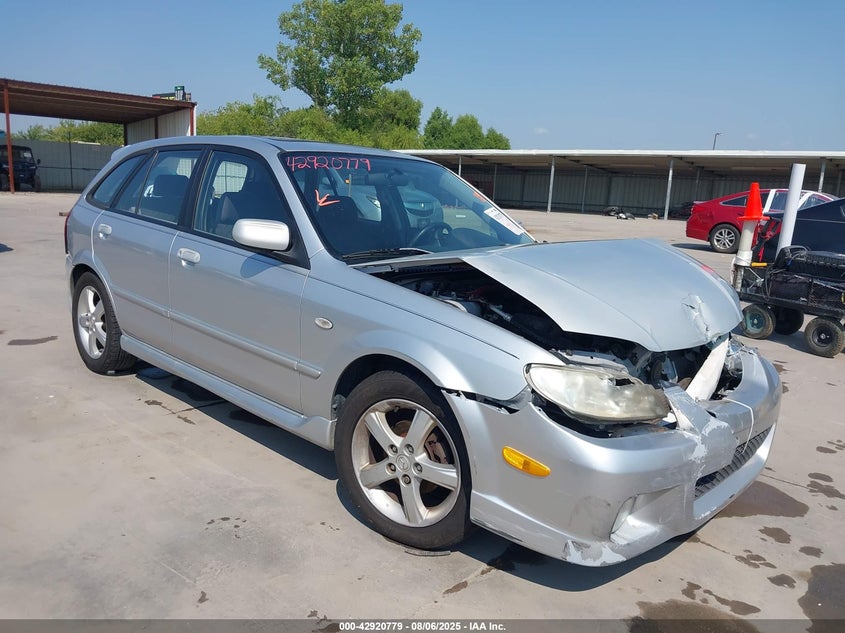 2003 Mazda Protege5 Base (M5) silver wagon gasoline JM1BJ245031208787 photo #1