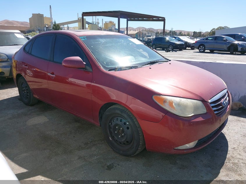 KMHDU4ADXAU079679 2010 Hyundai Elantra Gls auction photo 1