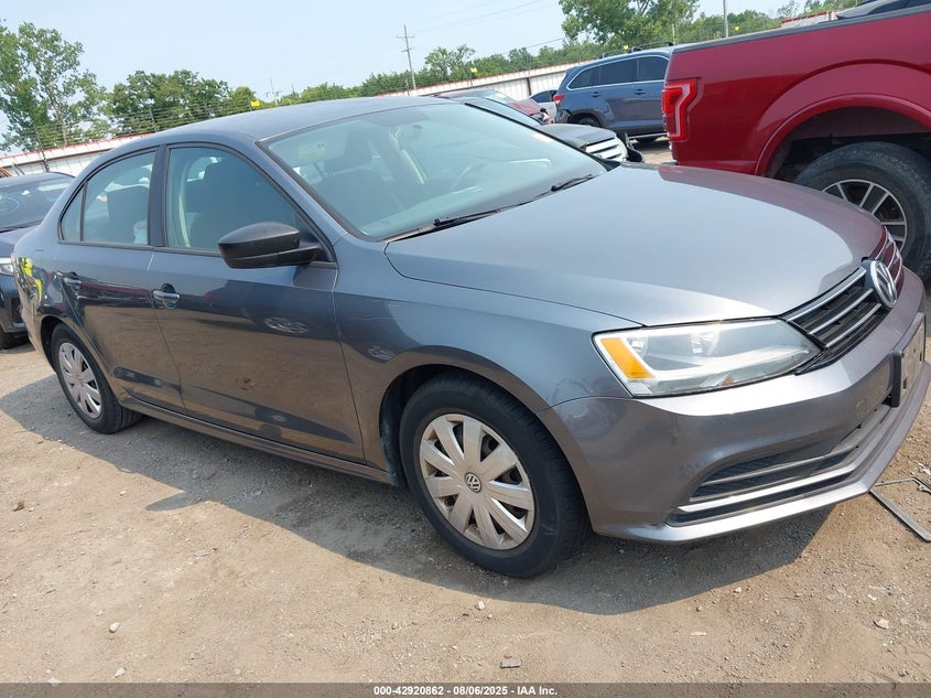 2015 VOLKSWAGEN JETTA 2.0L S - 3VW2K7AJ3FM406313