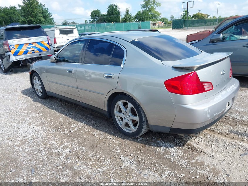 2004 Infiniti G35 silver sedan gasoline JNKCV51E34M614169 photo #4