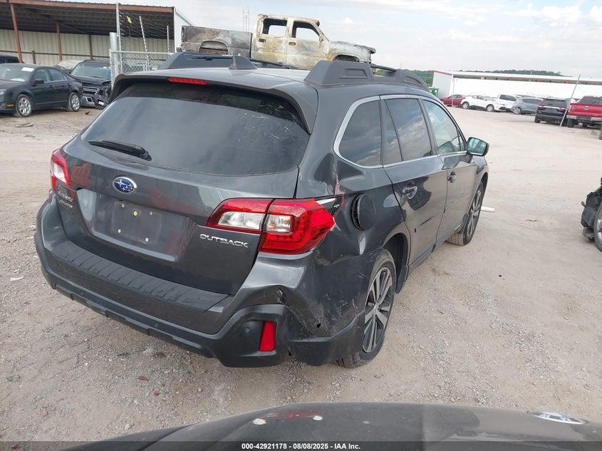Vin: 4s4bsanc7k3217019, lot: 43414904, subaru outback 2.5i limited 20194
