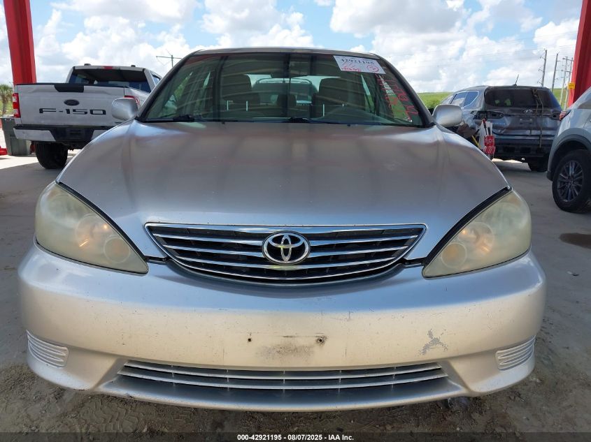 2005 Toyota Camry Le VIN: 4T1BE32K35U025321 Lot: 42921195