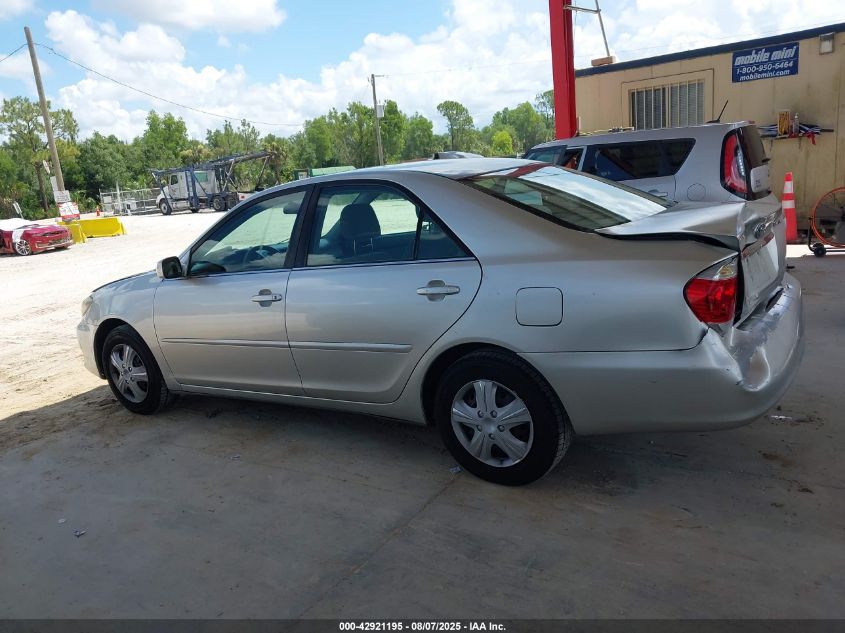 2005 Toyota Camry Le VIN: 4T1BE32K35U025321 Lot: 42921195