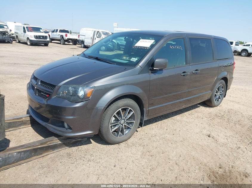 Vin: 2c4rdgegxfr641200, lot: 43414948, dodge grand caravan r/t 20152