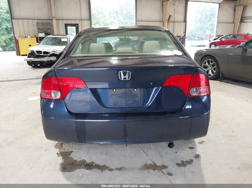 2006 Honda Civic Lx VIN: 1HGFA16546L124250 Lot: 42921231