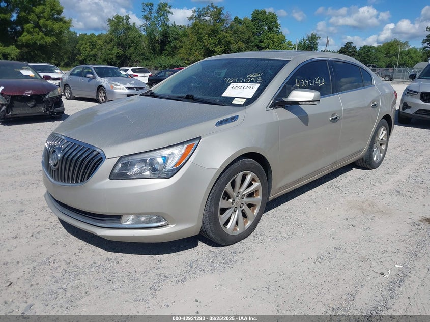 Vin: 1g4gb5g36ef306352, lot: 43415019, buick lacrosse leather group 20142