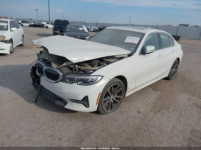 Vin: 3mw5r7j02m8b71439, lot: 43415140, bmw 330i xdrive 20212