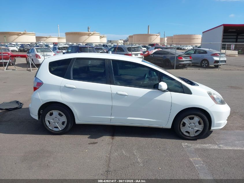 2013 Honda Fit VIN: JHMGE8H34DC036998 Lot: 42921417
