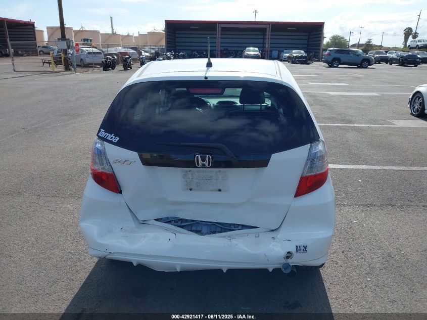 2013 Honda Fit VIN: JHMGE8H34DC036998 Lot: 42921417