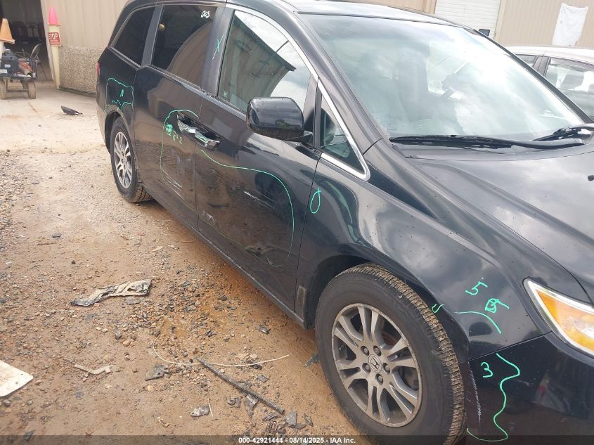 2012 Honda Odyssey Ex-L VIN: 5FNRL5H62CB146068 Lot: 42921444