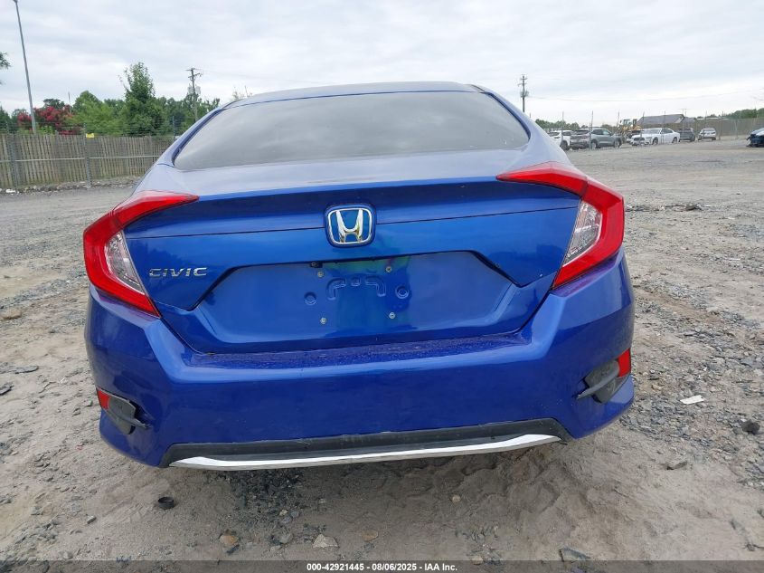2020 Honda Civic Lx VIN: 2HGFC2F6XLH519390 Lot: 42921445