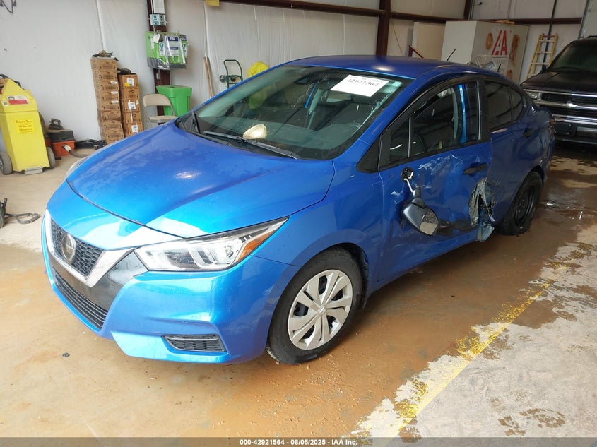 2021 NISSAN VERSA S XTRONIC CVT - 3N1CN8DV4ML895006