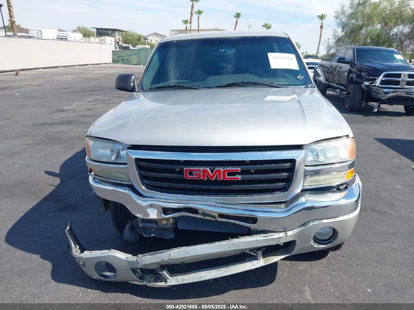 2006 GMC New Sierra K1500 VIN: 2GTEK13Z261321745 Lot: 42921688