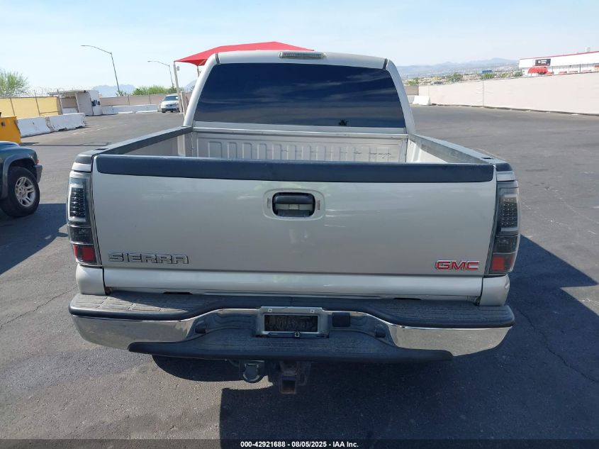 2006 GMC New Sierra K1500 VIN: 2GTEK13Z261321745 Lot: 42921688