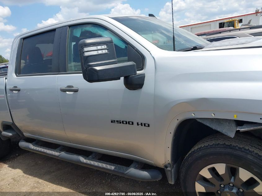 2021 Chevrolet Silverado 2500Hd 4Wd Standard Bed Custom VIN: 1GC4YME7XMF294243 Lot: 42921785