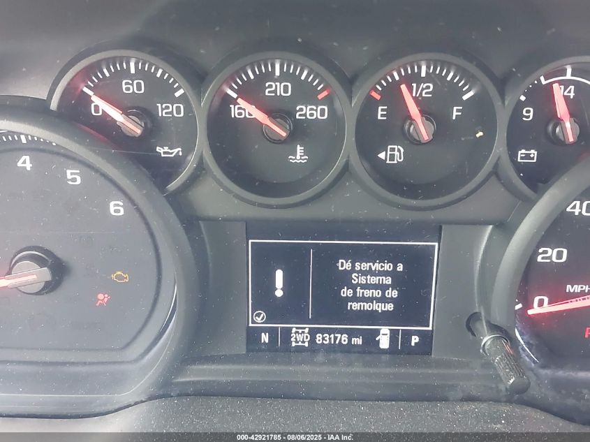 2021 Chevrolet Silverado 2500Hd 4Wd Standard Bed Custom VIN: 1GC4YME7XMF294243 Lot: 42921785