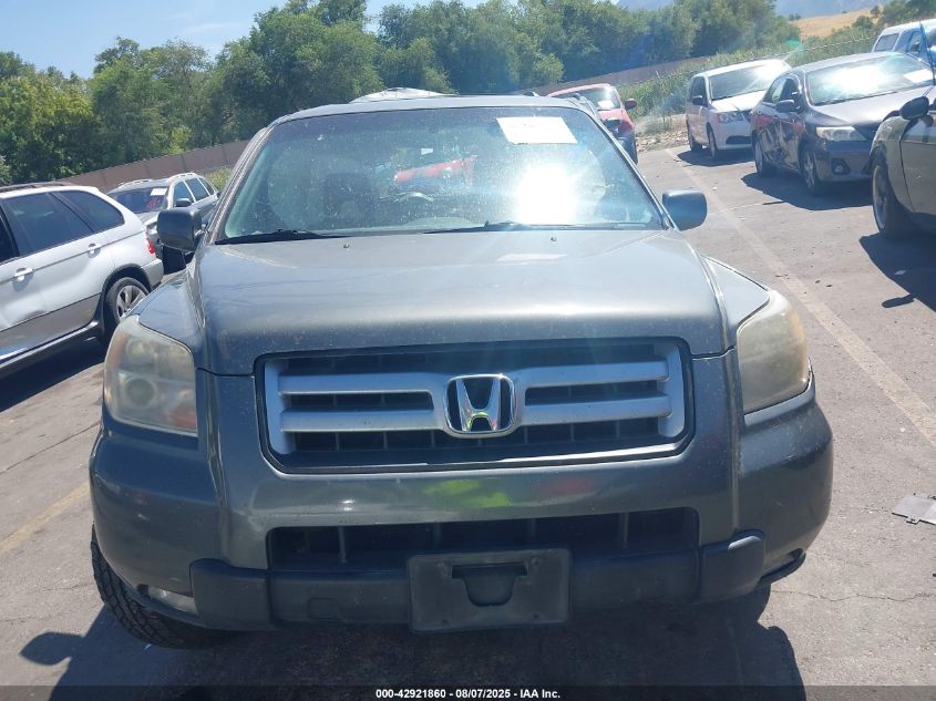 2008 Honda Pilot Ex-L VIN: 5FNYF18728B000684 Lot: 42921860