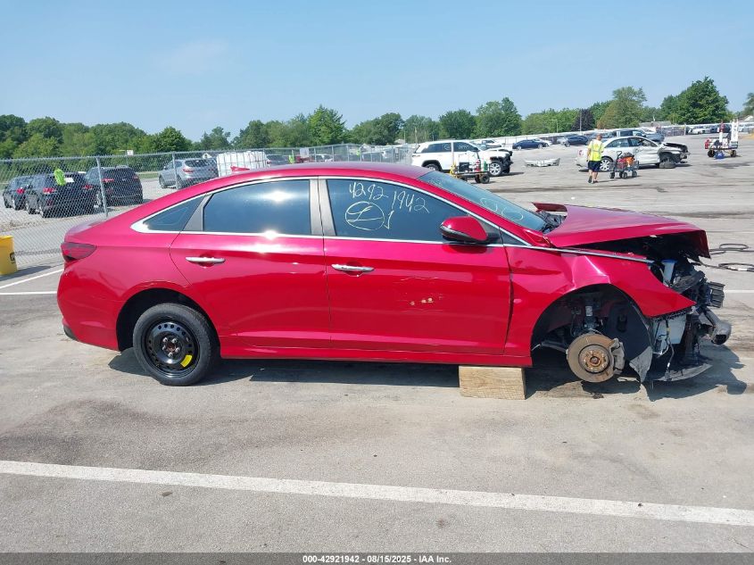 2019 Hyundai Sonata Sel VIN: 5NPE34AF4KH776614 Lot: 42921942