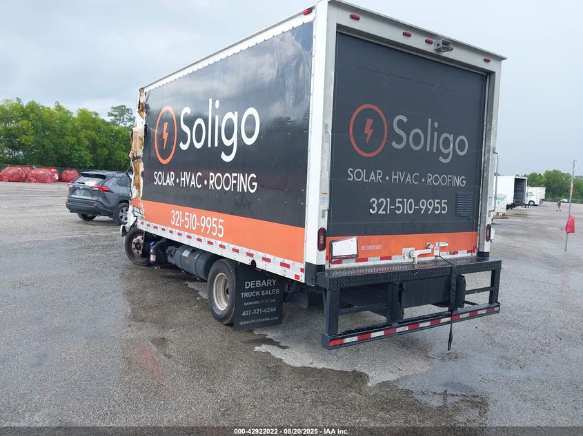 2019 Isuzu Npr Hd white van diesel JALC4W16XK7008901 photo #4