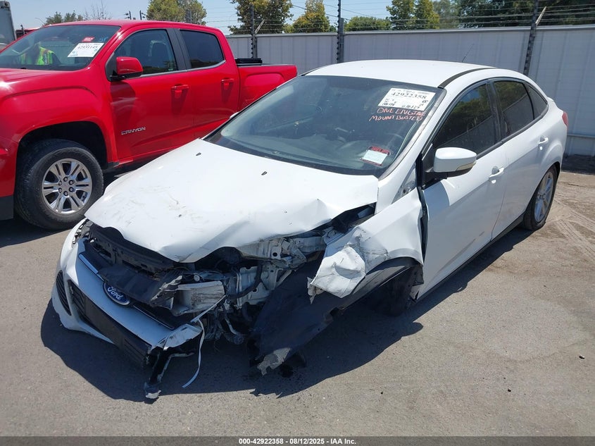 Vin: 1fadp3f29el118387, lot: 43416084, ford focus se 20142