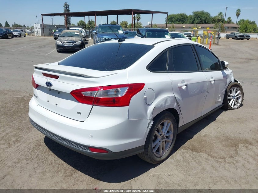 Vin: 1fadp3f29el118387, lot: 43416084, ford focus se 20144