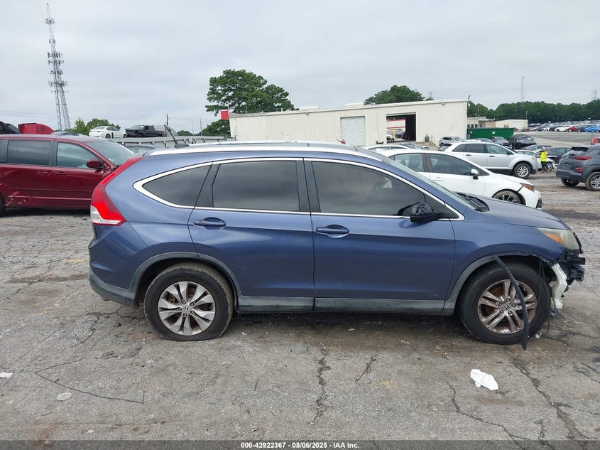 2012 Honda Cr-V Ex-L VIN: JHLRM3H72CC008525 Lot: 42922367