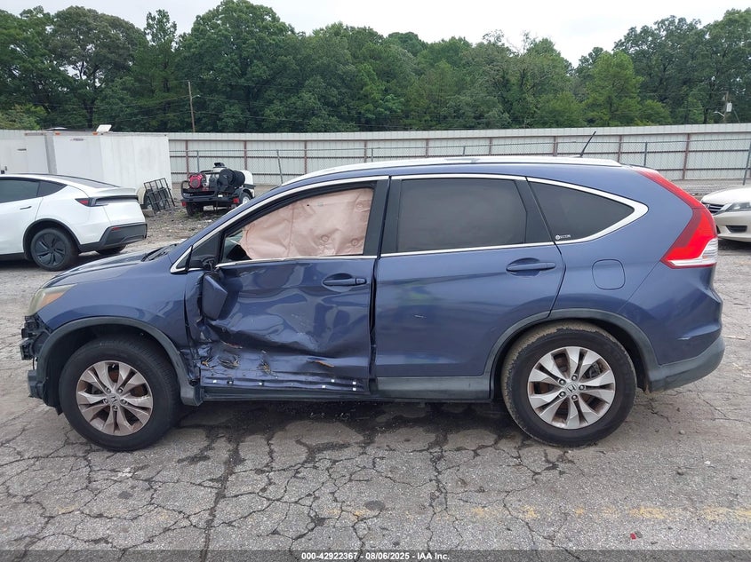 2012 Honda Cr-V Ex-L VIN: JHLRM3H72CC008525 Lot: 42922367